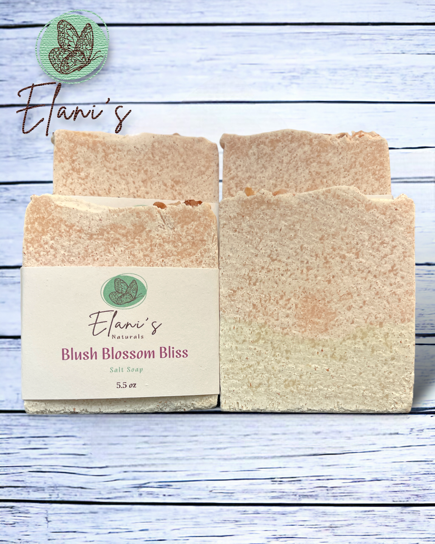 Blush Blossom Bliss Salt Soap Bar