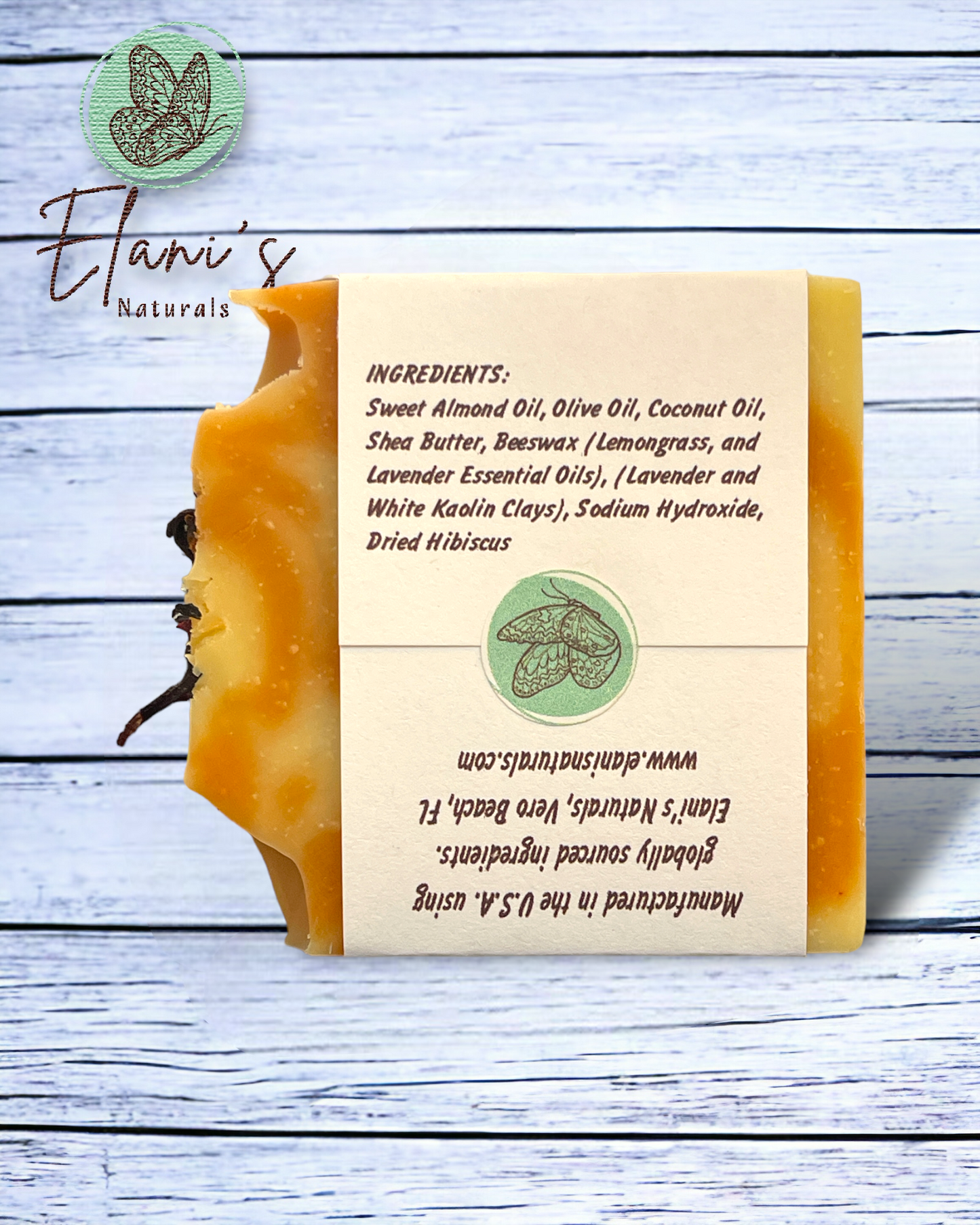 Fields of Lemongrass Soap Bar