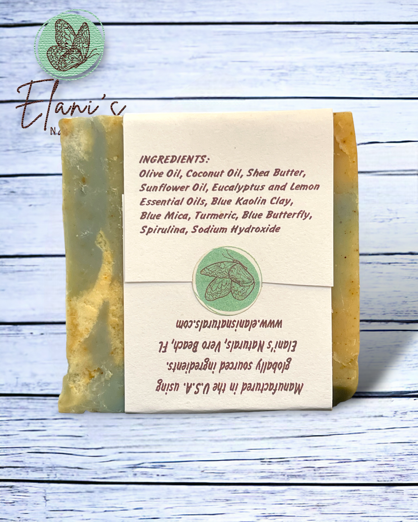 Lemon Seascape Soap Bar