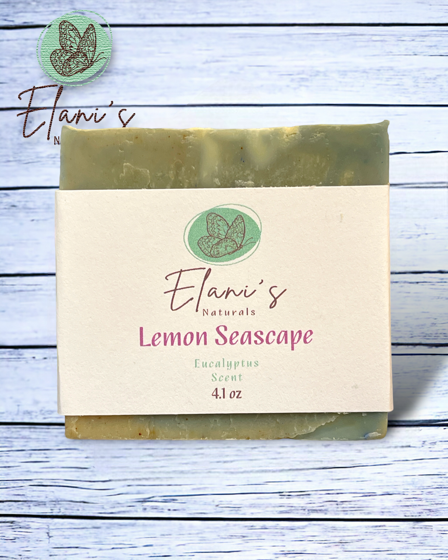 Lemon Seascape Soap Bar