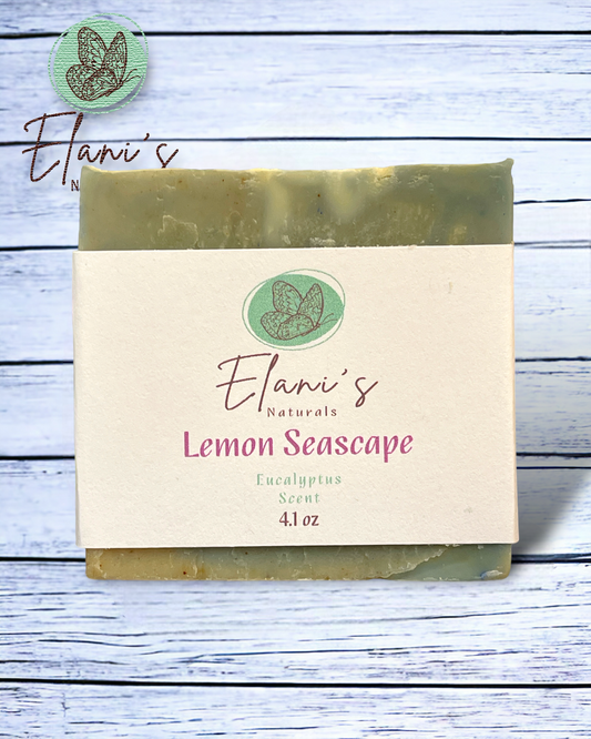 Lemon Seascape Soap Bar