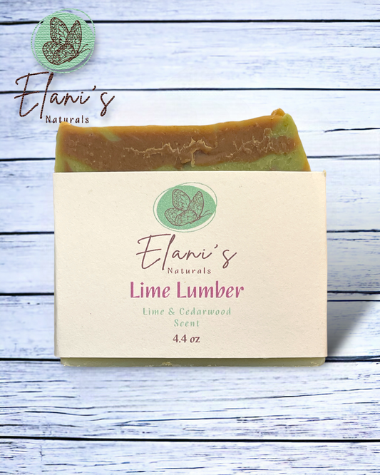 Lime Lumber Soap Bar