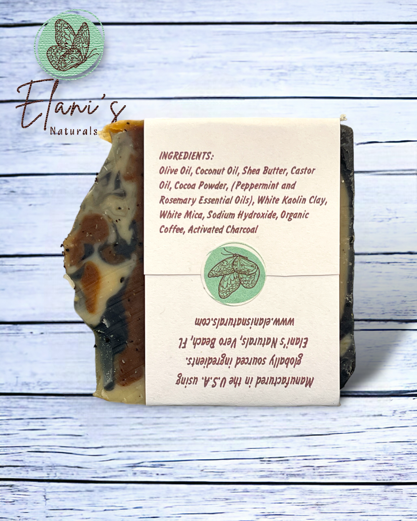 Mint Coffee Soap Bar