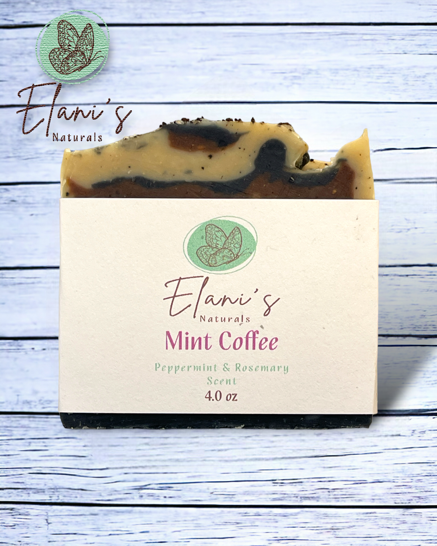 Mint Coffee Soap Bar