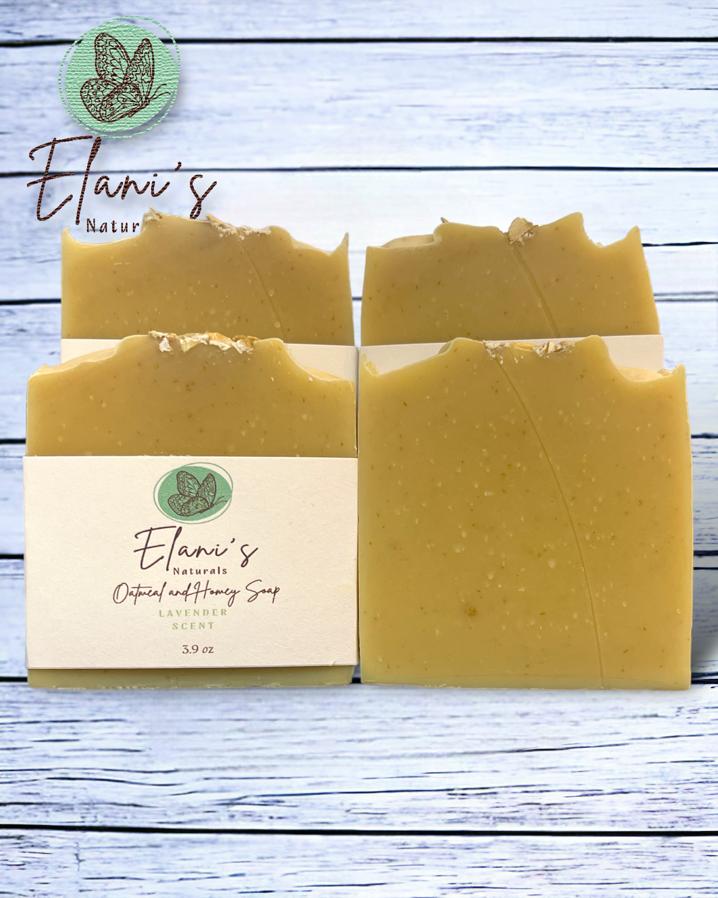 Oatmeal and Honey Soap Bar (Lavender Scent)