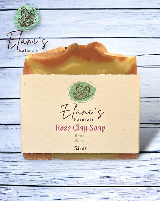 Rose Clay Soap Bar