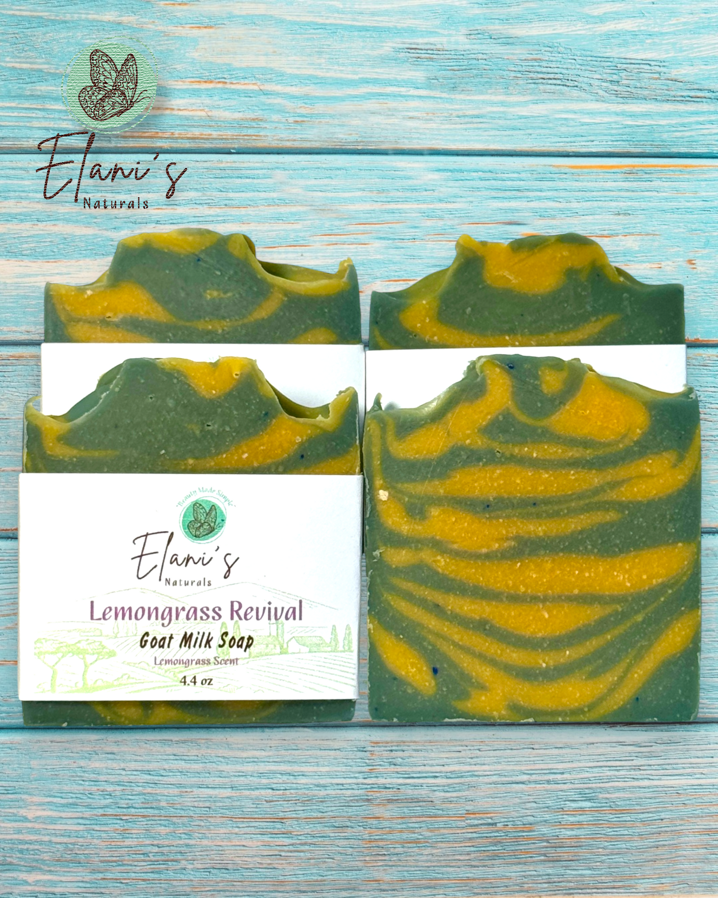 Lemongrass Revival Goat Milk Soap Bar