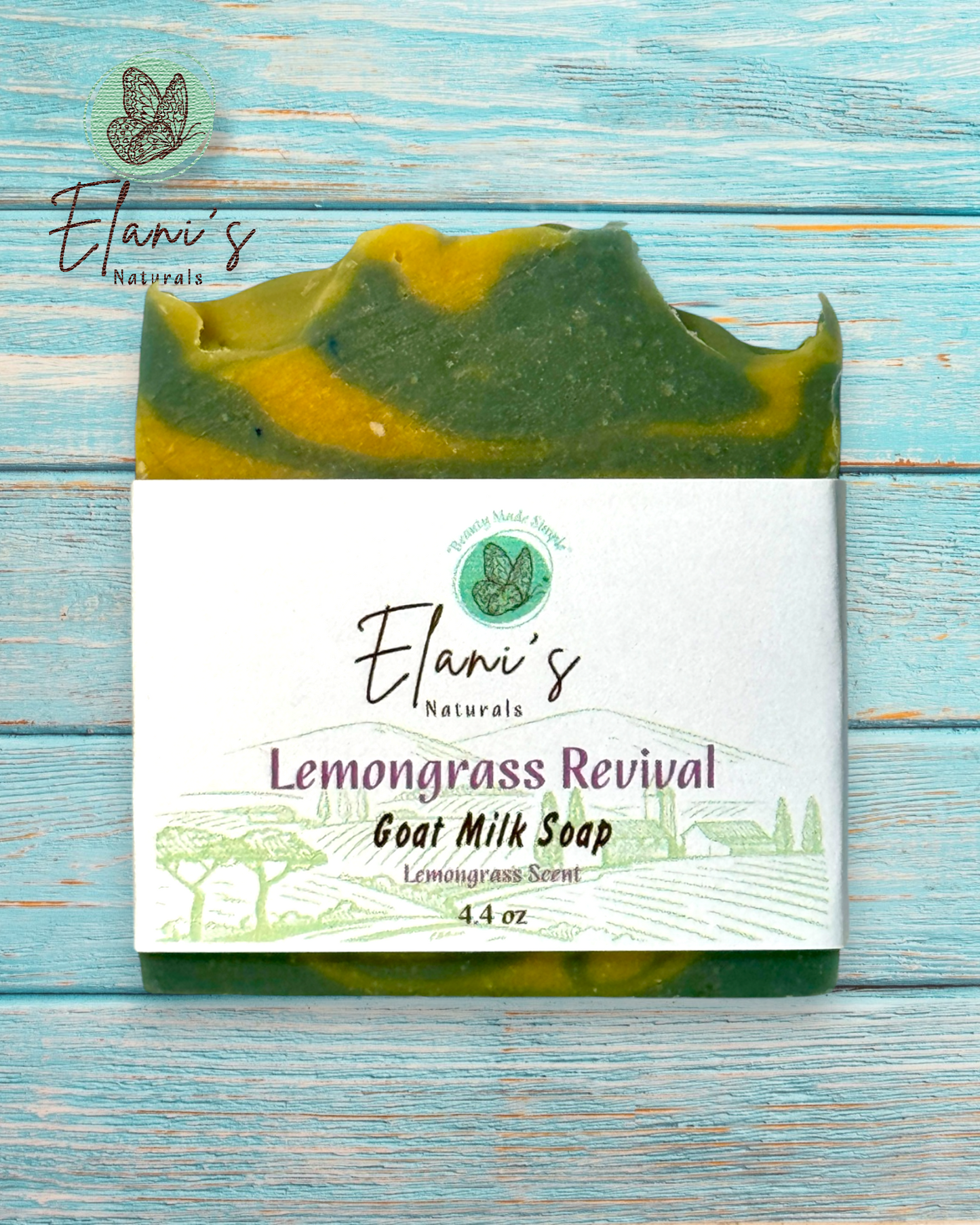 Lemongrass Revival Goat Milk Soap Bar