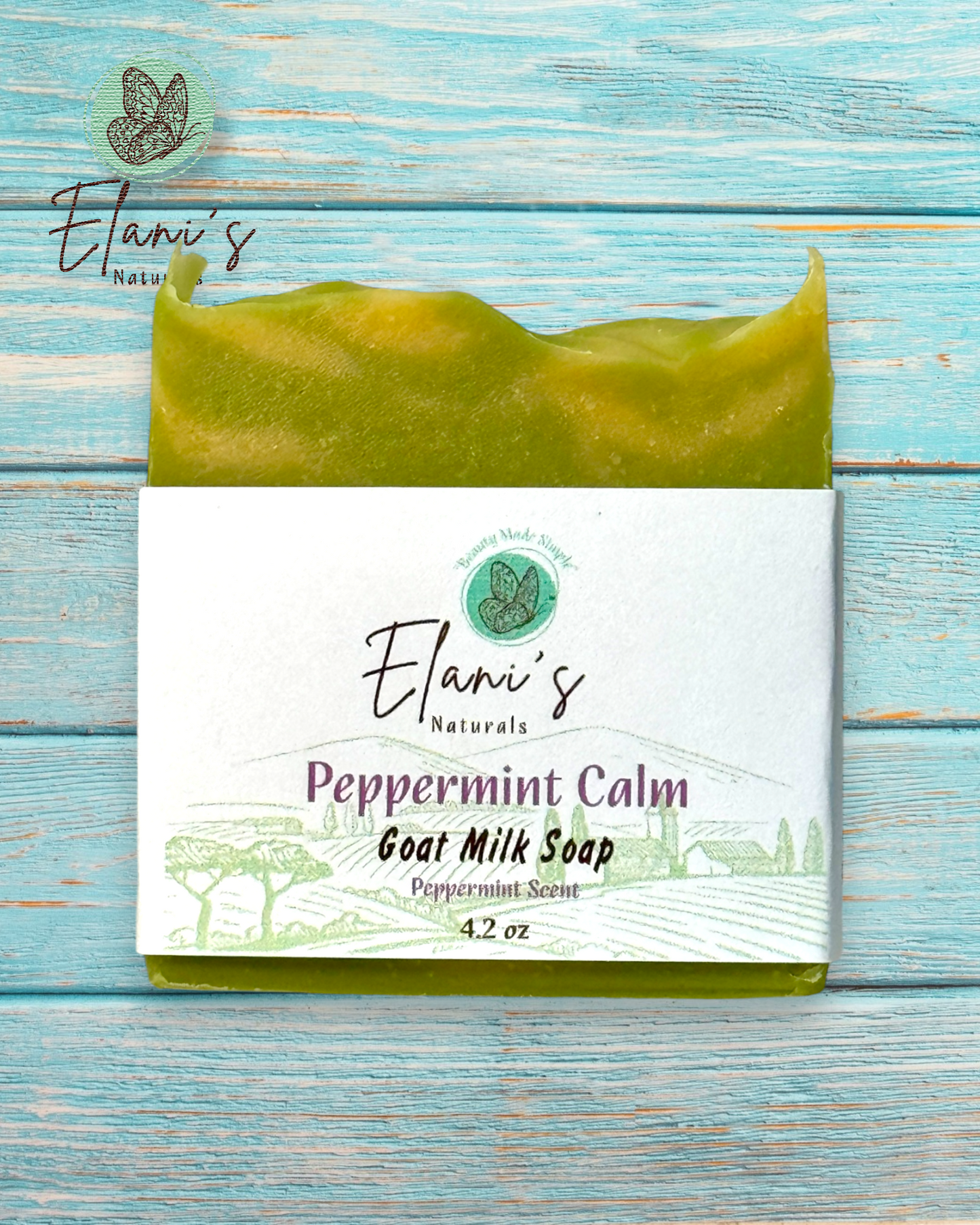 Peppermint Calm Goat Milk Soap Bar