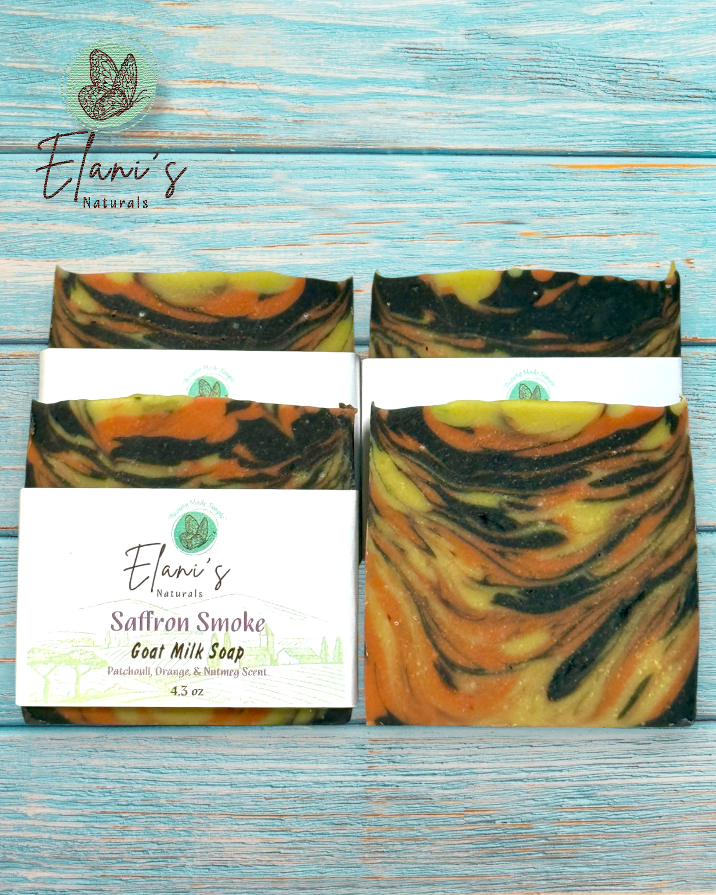 Saffron Smoke Goat Milk Soap Bar